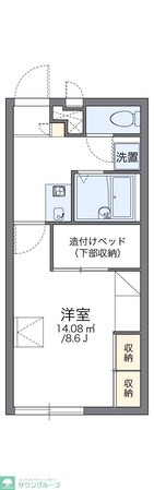 レオパレス桜の物件間取画像